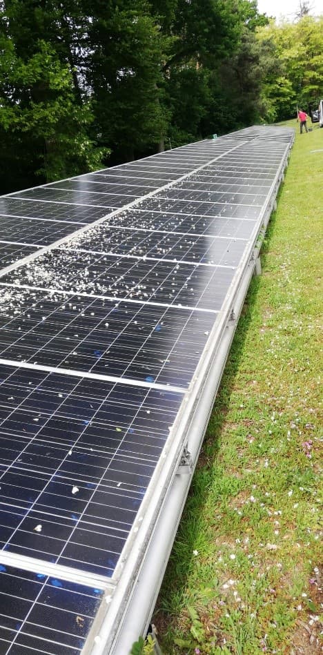 Reinigen van zonnepanelen 1